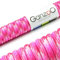 Ganzoo Paracord 550 Seil Candy-Pink 4mm Schnur Typ 3, Nylon & Polyester, ideal für Basteln von Hundeleine Halsband Armband/Camping Survival und Outdoor 30 Meter Allzweckseil 7 Innenstränge