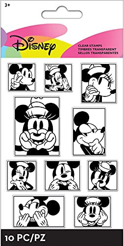 EK Success EK Disney CLR Stamps MCKY, Mickey & Minnie