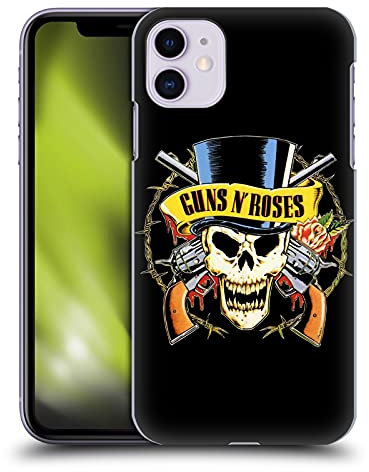 Head Case Designs sous Licence Officielle Guns N' Roses Crâne De Haut-De-Forme Art Clé Coque Dure pour l'arrière Compatible avec Apple iPhone 11