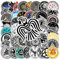 50PCS Viking Totem Stickers Vinyl Nordic Viking Pirate Waterproof Stickers for Water Bottles Laptop Guitar Scrapbook Skateboard Car Phone Computer,Viking Graffiti Decals for Teens Adults Boys