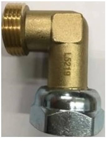 Lot de 10 Easy Raccords diélectriques coudés Atlantic - Pour chauffe-eau et PECS - diamètre 20/27mm