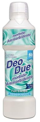 DEO DUE AMMORBIDENTE MORBIDO FIORI D'ACQUA 1 LITRO PROFUMA BIANCHERIA FINO A 50 LAVAGGI
