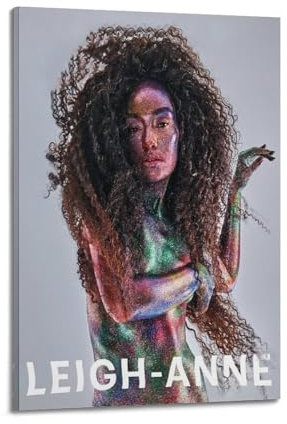 Band Album Cover LEIGH-ANNE PINNDCK Musikalbum-Cover, Rock-Wand-Collage-Set, Band-Poster, Raumästhetik, Poster, Albumcover, signierte limitierte Poster, Leinwand-Wandkunst für Wanddekoration, 20,3 x