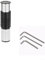 Riser regolabile per forcella della bicicletta, 28 6 mm, per mountain bike e bici da strada (nero+strumento)