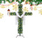 Albero di Natale pieghevole, pino artificiale pre-illuminato con luci a LED, in PVC, per interni ed esterni, vacanze, festival e decorazione della casa, dimensioni 1,5 m e 1,8 m