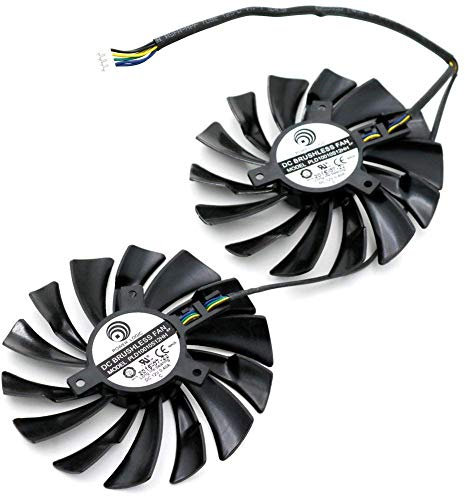 2 pezzi/lotto PLD10010S12HH DC 12V 0,4APin Carte Graphique - Ventila per MSI GTX960 GTX950 R9 380 R9 390/390 X Gaming Graphics Card - Ventola