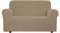 EBETA E Elastisch Sofa Überwürfe Sofabezug, Stretch Sofahusse Sofa Abdeckung Hussen für Sofa, Couch, Sessel 2 Sitzer (Sand, 145-185 cm)