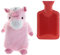 Wärmflasche mit Bezug Einhorn 1L Bettflasche Unicorn Wärmeflasche Kuschel Einhorn