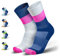 INCYLENCE ULTRALIGHT Laufsocken für Damen und Herren, atmungsaktiv und sehr dünn, 1 Paar (DE/NL/SE/PL, Numerisch, 39, 42, Regular, Regular, Mirrored Pink)