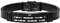 Uwows Morsecode Lederarmband für Männer - Secret Code Graviertes Armband - Freund, Vater, Ehemann - Versteckte Nachricht - Anpassbar - Schwarz