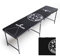 BeerBaller® Allblack Beer Pong Tisch | schwarzes Gestell & Kratzfeste Oberfläche | Klappbarer Bierpong Tisch mit Bällehalter & 6 Bier Pong Bälle | Trinkspiel | Bierpong Tische