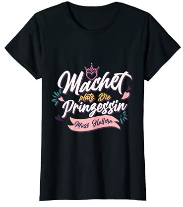 Machet Platz die Prinzessin muss hullern Fitness Hoop Hula T-Shirt