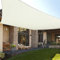 LOVE STORY Voile d'ombrage Rectangulaire 2.5x3.5m Toile Ombrage Respirant HDPE Protection 95% UV pour Jardin Extérieur Terrass,Crème