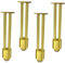 Patas de Soporte para gabinete de baño, Patas de Escritorio, Patas de Metal, Patas Ajustables para Muebles, Patas para gabinete de Fregadero, 4 Uds.