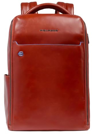 PIQUADRO – Zaino Fast-Check Porta PC 14 – Pelle Premium – Uomo