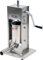YATO Profi Industrie Wurstfüllmaschine Edelstahl mit 2-Gang-Getriebe, Handkurbel, Entlüftungsventil, 4 Fülltüllen, Auswahl 3kg, 5kg, 7kg, 15kg Wurstfüller Wurstspritze Wurstpresse Gastro (3 Liter)