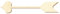 Amor's Pfeil aus Holz - Deko Basteln 5-50cm, Größe:5cm, Pack mit:1 Stück