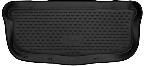 Element Passgenaue Kofferraumwanne Laderaumwanne für Toyota AYGO/Citroen C1/Peugeot 108 Schrägheck 5-Tür 2014-, Shwarz