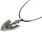 guodong Retro Black Small Spade Pendants & Necklaces for Women Bizarre Adventure Queen Jewelry