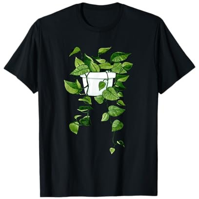 Golden Pothos Casa Pianta Giardino Ceylon Creeper Edera Arum Maglietta