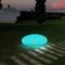 Jonwall Lampade solari per esterni da giardino, RGBW, con cambio colore, IP67 LED con batteria da 1800 mAh per balcone e terrazza