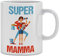 Tazza Mamma , Idea Regalo Festa Della Mamma,Idee Regali Originali Festa Della Donna, Tazzina Per Una Super Mamma , Tazza Mamma Migliore Del Mondo , Per Una Colazione D'eccellenza, Tazza In Ceramica