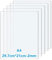 5 Hojas Metraquilato Transparente 2mm,A4 Laminas de Acrilico,Lámina acrílica de plástico transparente,Lámina de Acrílico Transparente,placa de plástico transparente para decoración,pantalla,pintura