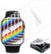 Saumoker Confezione da 8 pellicole protettive per Apple Watch Series 9/8/7 Pellicola da 41 mm, TPU flessibile, per iwatch Proteggi schermo e localizzatore da 41 mm, copertura totale, antipolvere