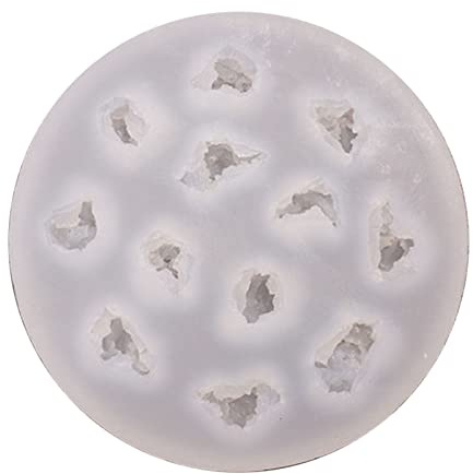 ZHENGCI Moule à popcorn en silicone en forme de 3D pour bonbons, chocolat, gelée, gâteaux, bricolage, 12 cavités, savons, outils de cuisson