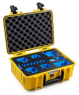 B&W International Transportkoffer Outdoor für GoPro 9/10 / 11/12 / 13 - wasserdicht nach IP67 Zertifizierung, staubdicht, bruchsicher und unverwüstlich