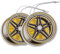VmG-Store 2er Set Lufterfrischer Duftbaum Tuning fürs Auto Duftspender Air Freshener Duft lustiger Anhänger Design (123 Wheel7)