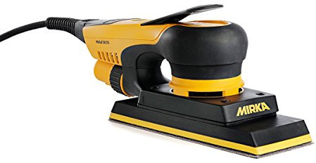 Mirka DEOS 383CV 220-240V Electric Orbital Sander 3.0mm Orbit 70 x 198mm - Central Vacuum - Light Weight