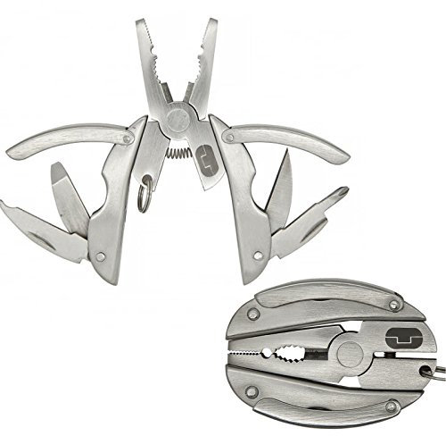 True Utility Mini Multi Tool Scarab Taschenmesser Angeln Jagd Schlüsselanhänger