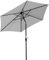 Schneider Sonnenschirm Bilbao, silbergrau, 220 cm rund, 620-14, Gestell Stahl, Bespannung Polyester, 4.3 kg