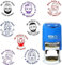 SATYA EXPORTS BITMOJI Selbstfärbender Gummistempel für Lehrer, personalisierter Bitmoji-Stempel, Lehrerkommentar-Stempel für Bildung, Fotostempel (rot)