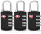 3PCS TSA Luggage Locks [Nouvelle Version], Diyife Cadenas de Sécurité à 4 Chiffres, Cadenas à Bagages Cadenas à Combinaison, Verrouillage du Code pour Les vValises de Voyage