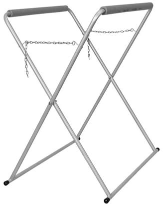 AllorA Montier- & Scheibenbock, Lackierständer, Lack - Werkstatt (max. Höhe 108cm | Breite 86 cm | Breite Fuß 75cm) bis 90 kg Tragkraft