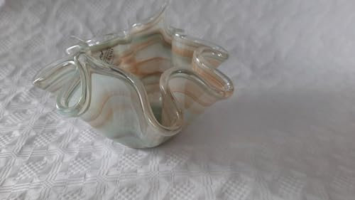 Murano Glas Vase Schale Tammaro Home Mehrfarbig ca. 27 cm Höhe ca. 17 cm NEU, GR1245