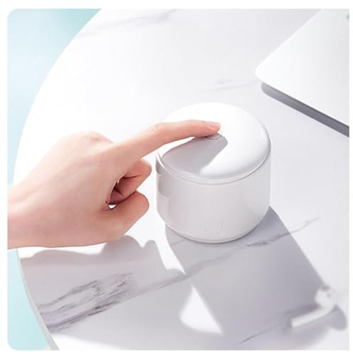 GeRRiT Ultrasonic Retainer Cleaner Machine 49kHz Ultrasonic Jewelry Dentures Cleaner, Ultrasonic Jewelry Cleaner, 120ML Portable Ultrasonic Ring Cleaner, 120ML Portable