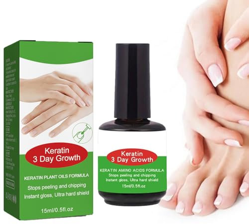Nail Care Solution, Nail Repair Solution, Natural Nail Care Solution, 15ml Multi-Purpose Nail Repair Solution to Renew damaged Nails, Broken Nails, Cracked Nails and Discolored Nails