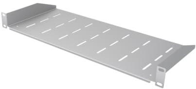 Stalflex Server Netzwerkschrank Eco 19 Zoll 1U 200mm - Server Rack Hergestellt aus Stahl - Computer- & Server-Racks - Serverschrank Kompatibel mit Netzwerk Schrank und Rack Schienen