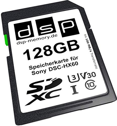 Scheda di memoria da 128 GB V30 per Sony DSC-HX60 Digitalkamera