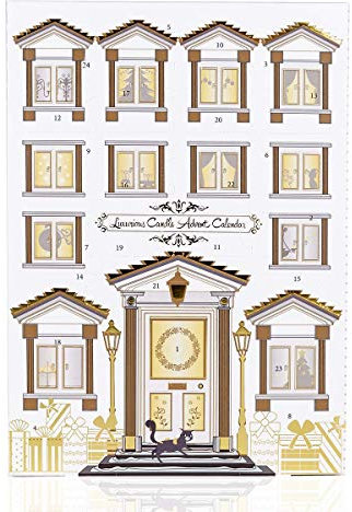 Accentra Adventskalender Mit 23 Duftkerzen Und Einem Teelicht-Glas Für Eine Festliche Und Duftende Adventszeit Für Erwachsene