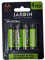4 x AA Solar Rechargeable Batteries 600 mAh 1.2v Ni-MH Garden Outdoor Solar Light Battery