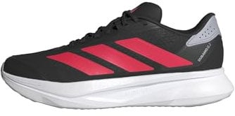 adidas Duramo SL 2 Running Shoes, Zapatillas para Correr Hombre, Core Black/Lucid Red/halo Silver, 41 1/3 EU