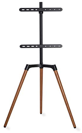 Nedis TVSM7060BK Support pour téléviseur 165,1 cm (65) Noir, Marron