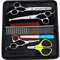 Freewindo Dog Grooming Scissors Kit with Safety Round Tip, Heavy Duty Stainless Steel Cat Dog Scissors and Cat Nail Clippers for Cat Puppy Rabbit Guinea Pig and Bird