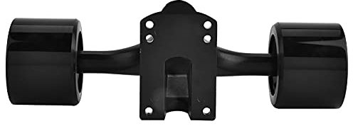 Demeras Skateboard Truck?¨º?Longboard Bolts Skateboard Fahrwerk Kit Skateboard Truck Wheels f?¡ì1r Longboard Skates f?¡ì1r Big Cruiser(Black Wheel), Outdoor Roller