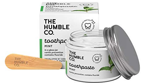 Zahnpasta, Glas, Minze, 50 ml, THE HUMBLE CO