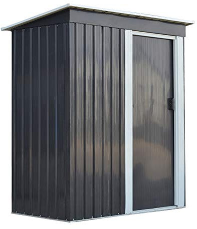 Panana Metal New Metal Garden Shed 3x5' Garden Storage